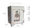 KÉT SẮT CHỊU LỰC KHÓA CƠ YUNOS YNX-69C