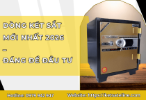 Những dòng két sắt mới nhất 2026 đáng mua hiện nay