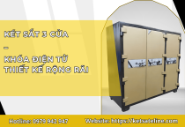 Két sắt 3 cửa – Thiết kế rộng rãi, bảo mật gấp 3