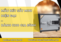 Mẫu két sắt mini hiện đại cho gia đình