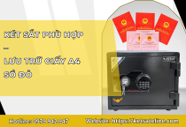 Két sắt phù hợp để lưu trữ giấy tờ A4 và sổ đỏ