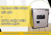Tại sao nên chọn két sắt khóa nhận diện khuôn mặt cho gia đình bạn?