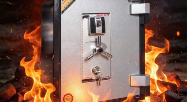 két sắt chống cháy có thực sự hữu ích, kiểm tra thực tế ở 100°C