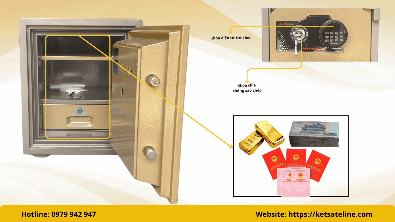 Két sắt chống cháy Eline ENS-52E