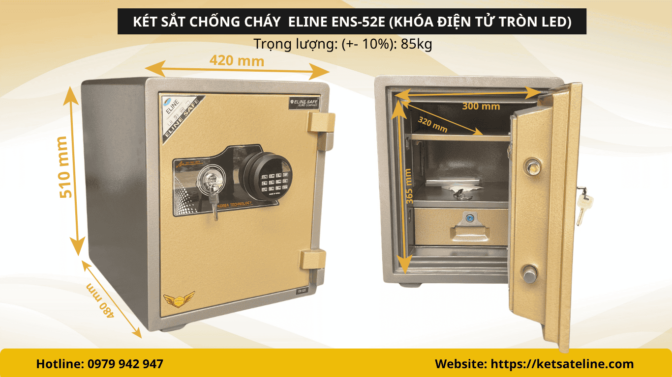 Két sắt chống cháy Eline ENS-52E