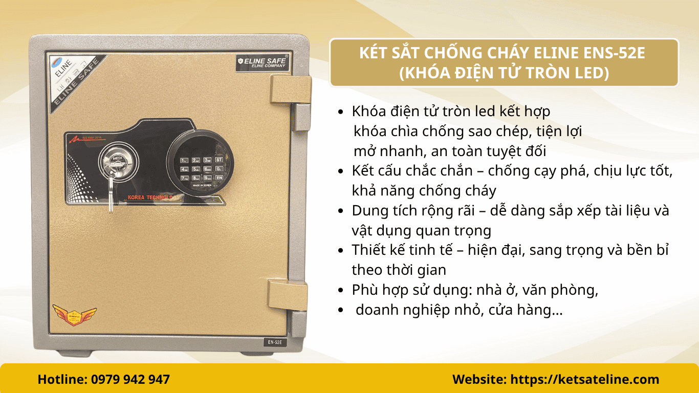 Két sắt chống cháy Eline ENS-52E