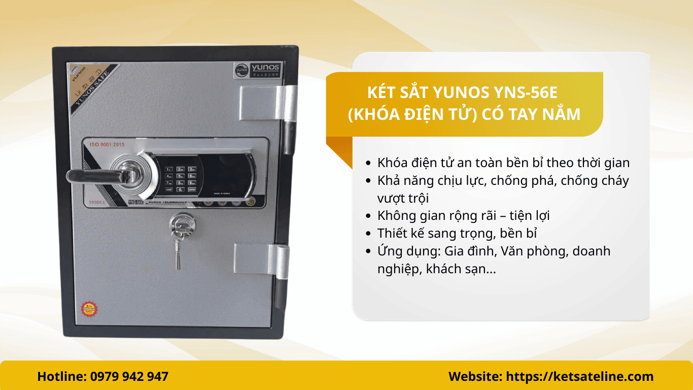 Két sắt chống cháy YUNOS YNS-56E