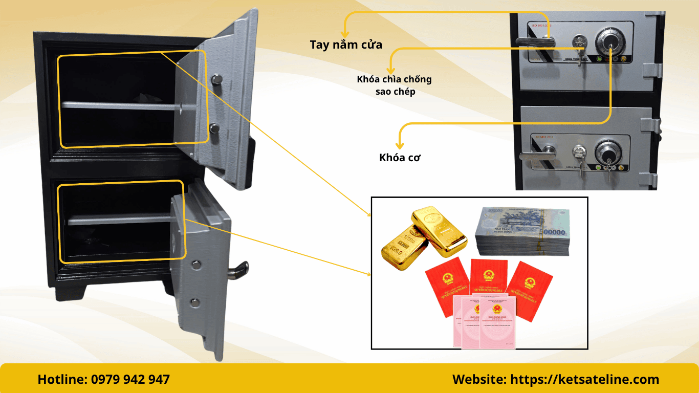 Két sắt Lion LNS-35CC