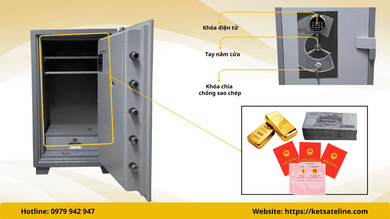 Két sắt chịu lực Hoshang HSX-100E
