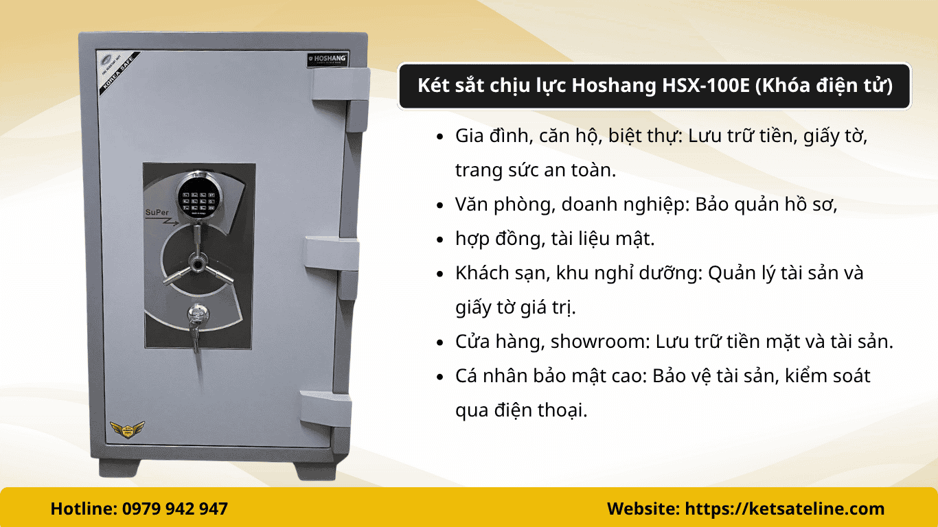 Két sắt chịu lực Hoshang HSX-100E