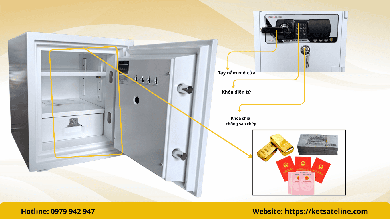 Két sắt chống cháy Eline ENS-52E
