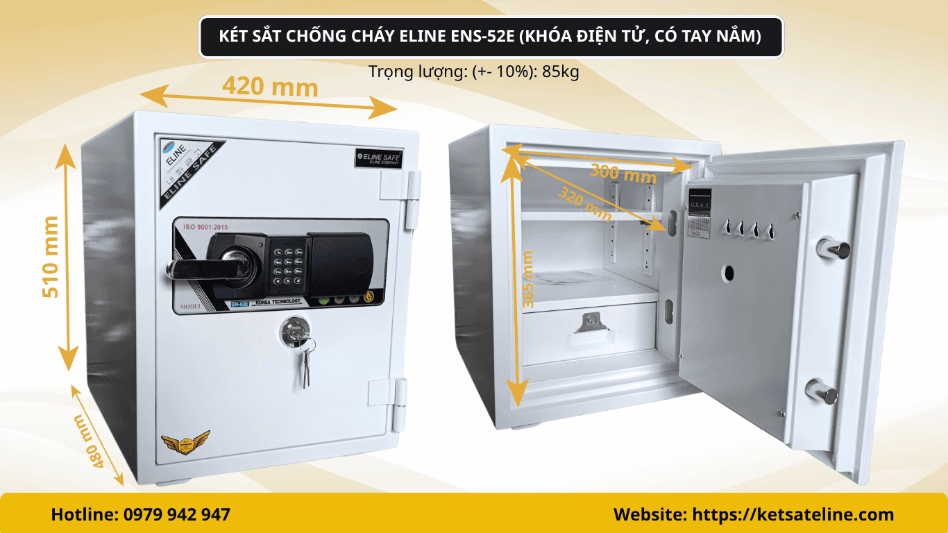 Két sắt chống cháy Eline ENS-52E
