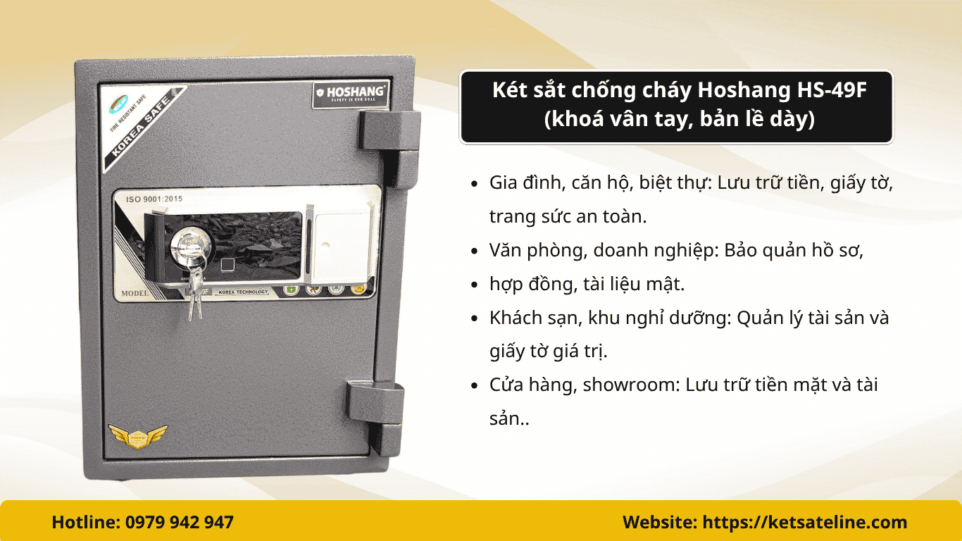 Két sắt chống cháy Hoshang HS-49F