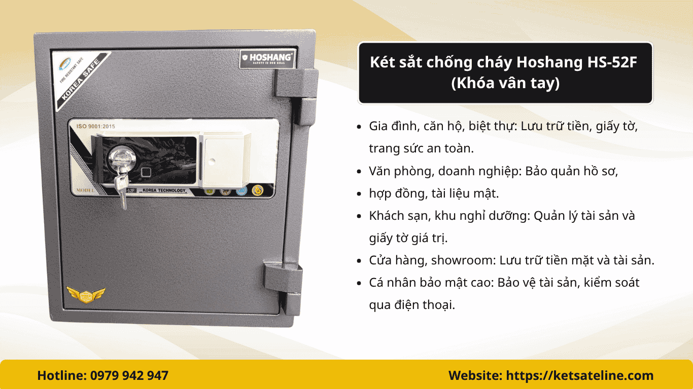 Két sắt chống cháy Hoshang HS-52F