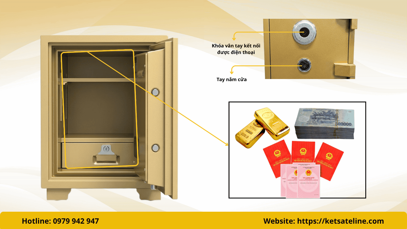 Két sắt chống cháy Hoshang HS-65V12