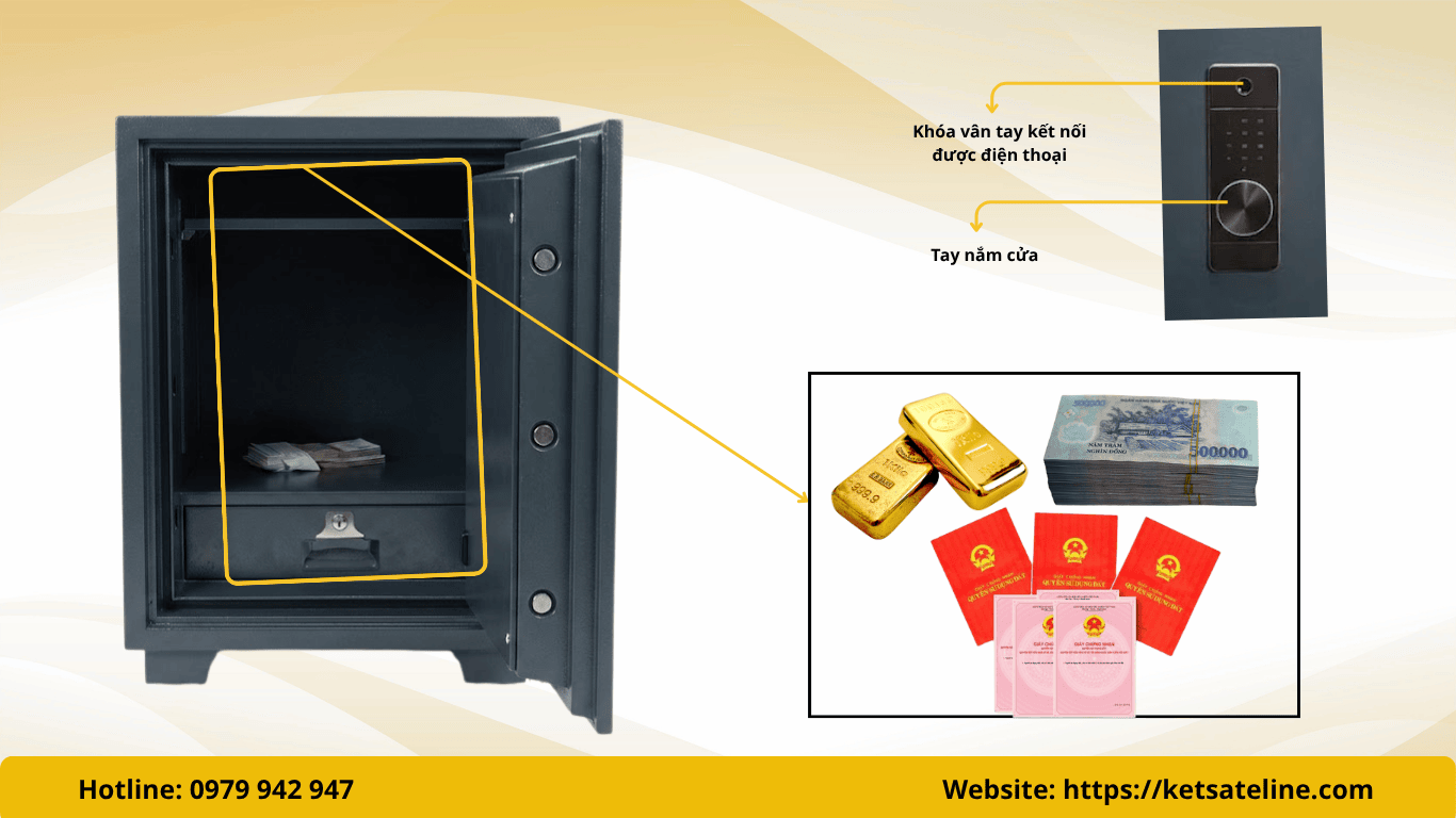 Két sắt chống cháy Hoshang HS-76V9