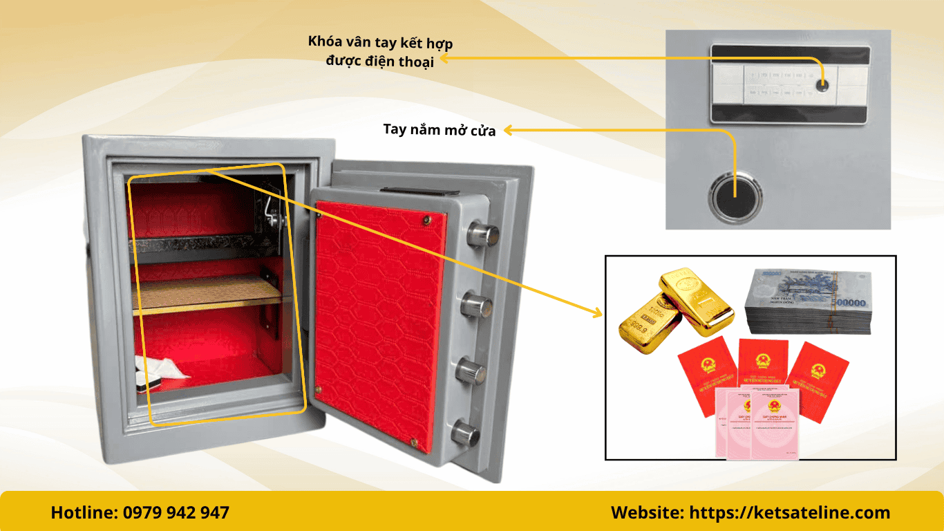 Két sắt chống cháy LION LNS-600V8