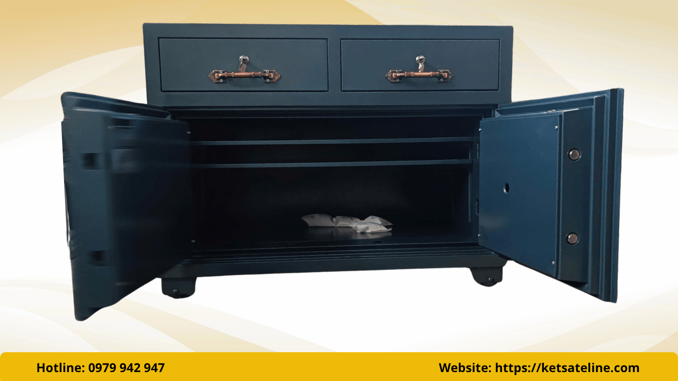 Két sắt chống cháy Yunos 2 cửa