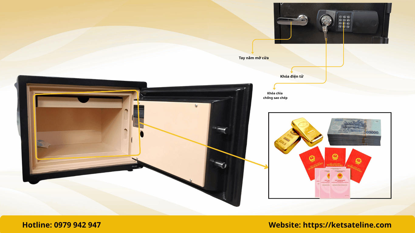 Két sắt chống cháy Eline ENS-35E