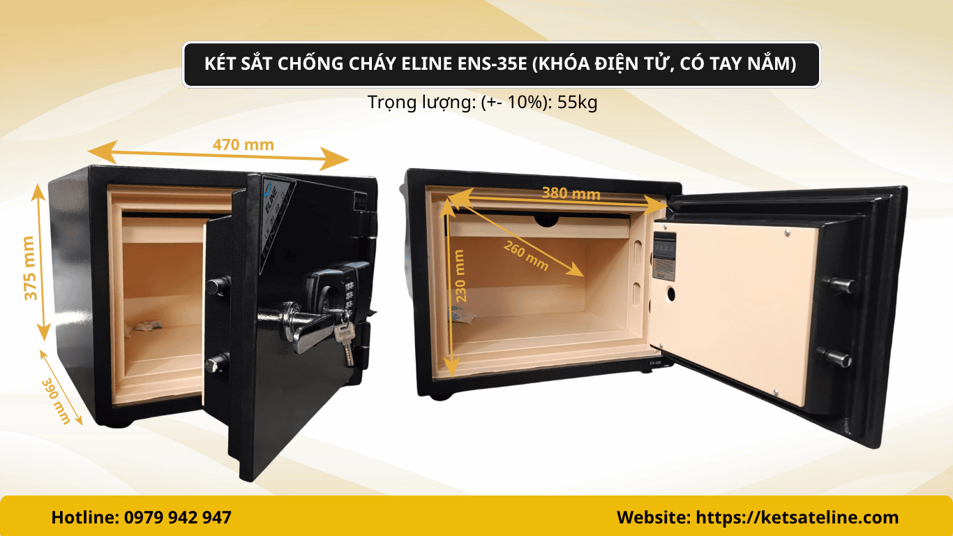 Két sắt chống cháy Eline ENS-35E