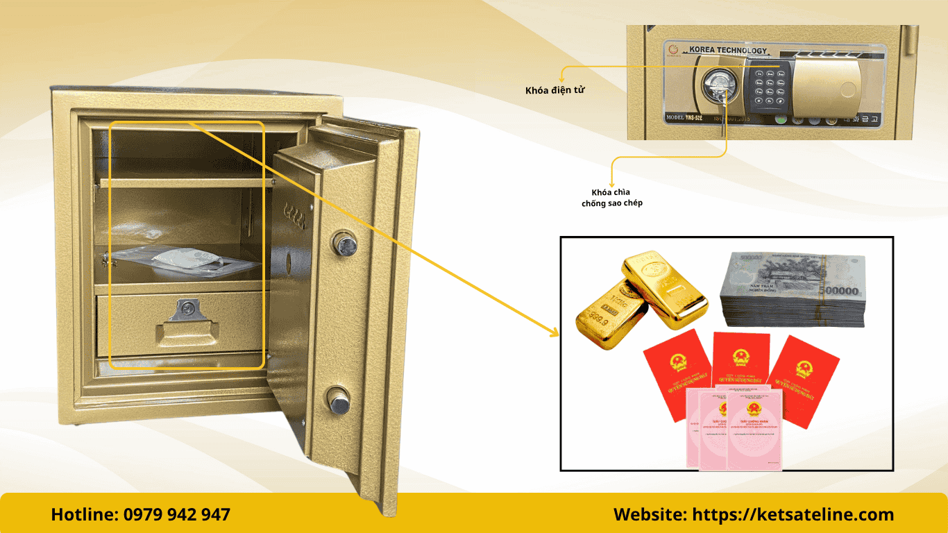 Két sắt chống cháy Yunos YNS-52E 