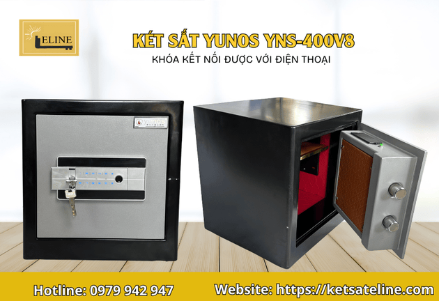 két sắt khóa kết nối điện thoại