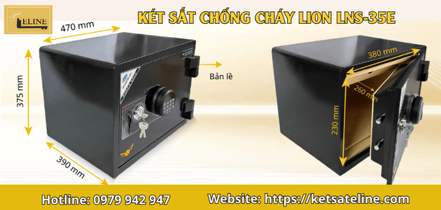 Két sắt phù hợp để lưu trữ giấy tờ A4 và sổ đỏ