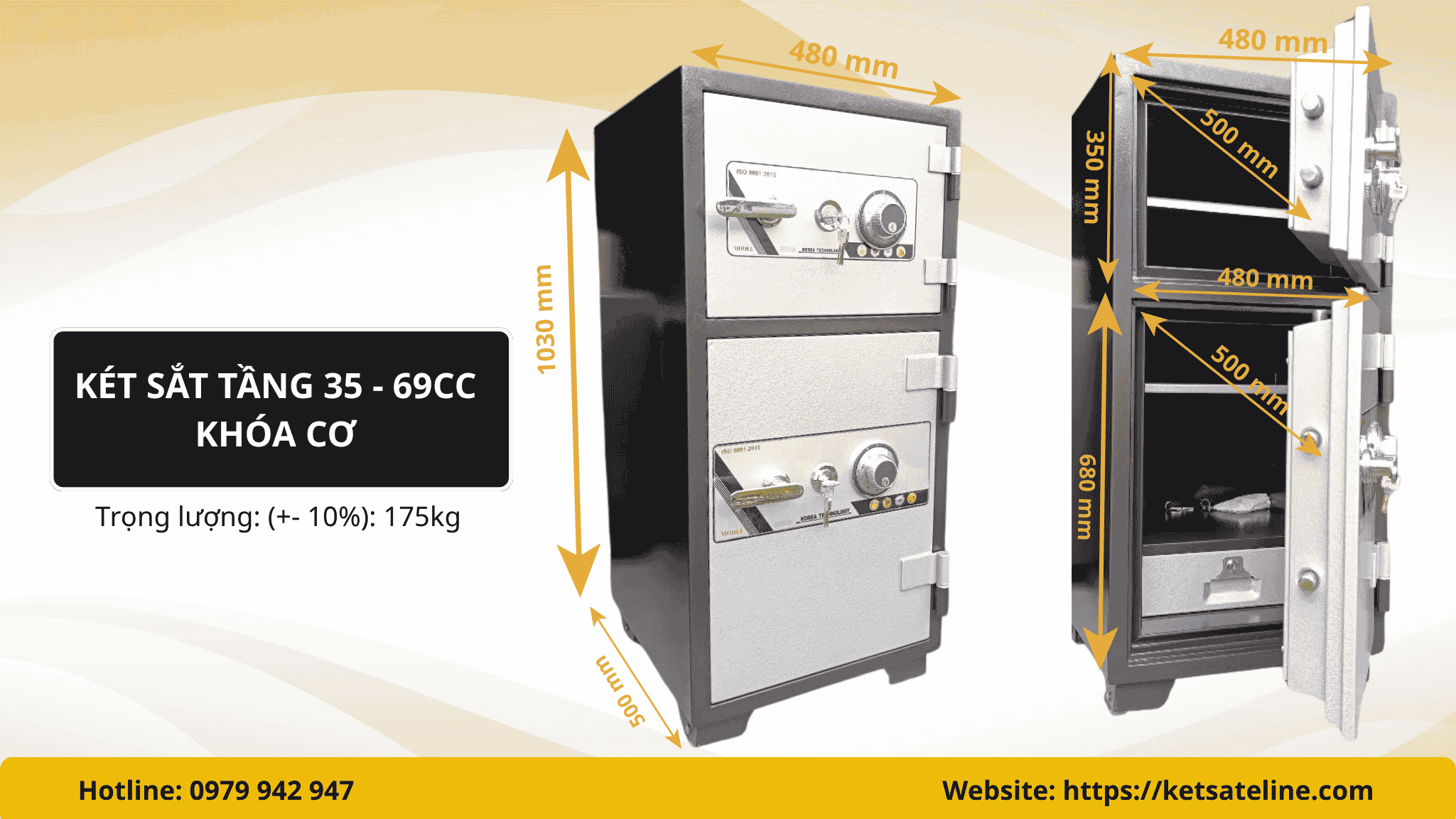 Két sắt tầng 35 + 69CC