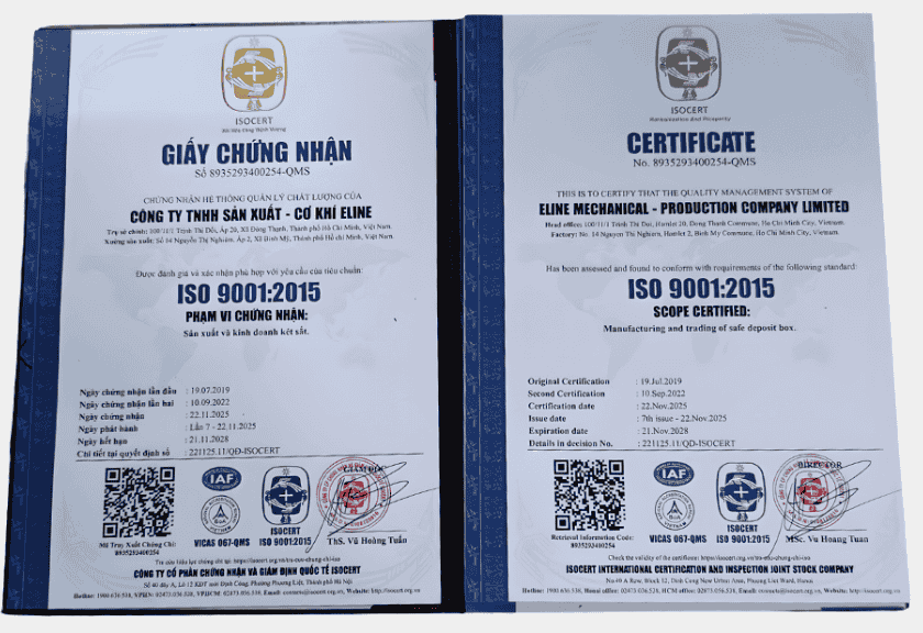 Màu két sắt cho người mệnh Kim