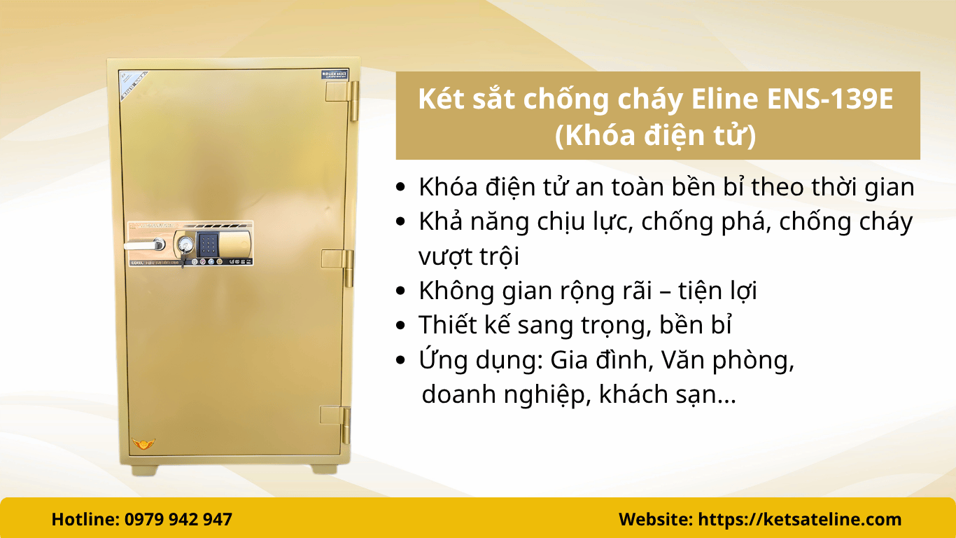 Két sắt chống cháy Eline ENS-139E