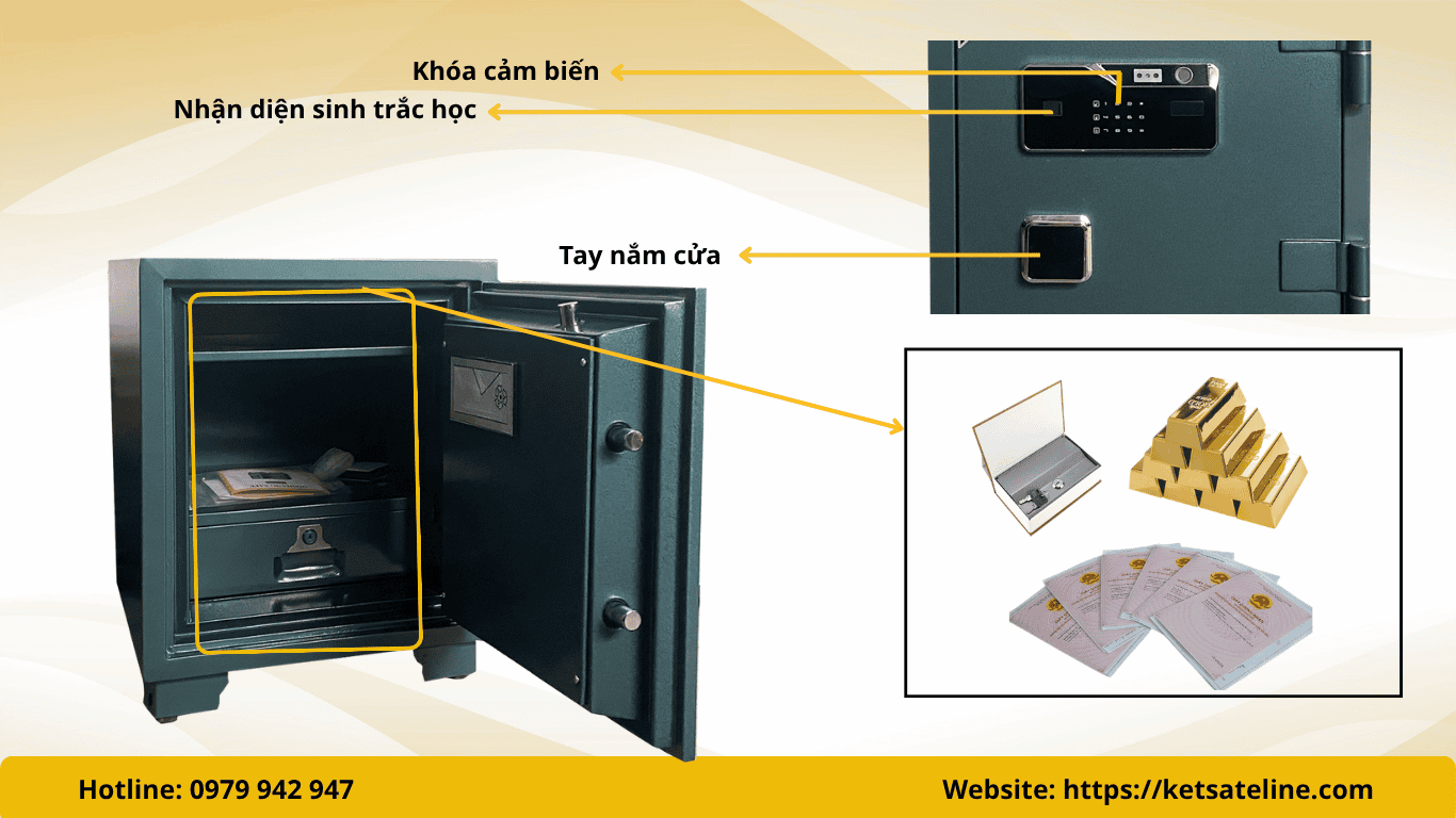 Két sắt chống cháy Hoshang HS-65 NDKM