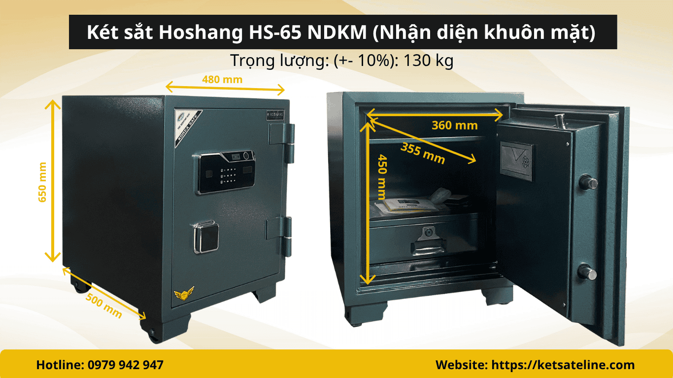 Két sắt chống cháy Hoshang HS-65 NDKM