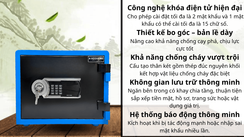 Tiêu Chí Vàng Chọn Két Sắt CHỐNG CHÁY Tốt Nhất Năm 2025: Bảo Vệ Tài Sản Khỏi Lửa và Trộm