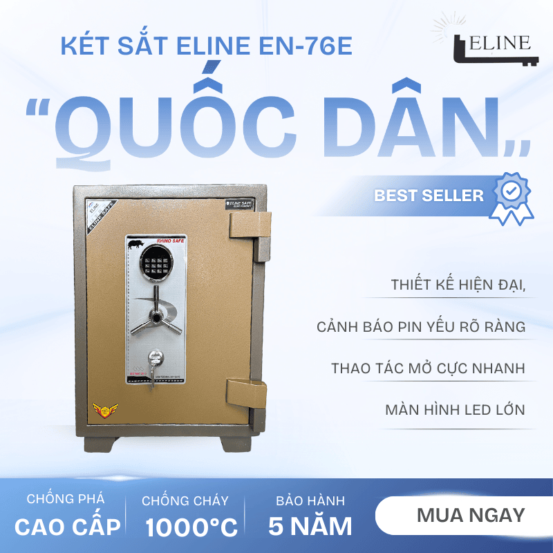 Top 7 Mẫu Két Sắt Eline Bán Chạy Nhất Mọi Thời Đại