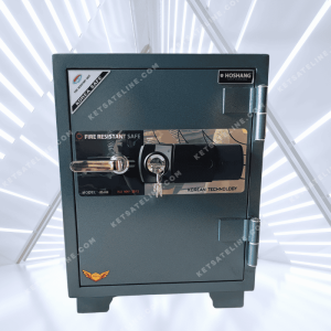 Két sắt chống cháy Hoshang HS-65E (Khóa điện tử) - Xanh đậm nguyên két