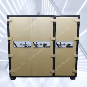  Két sắt Eline 3 cửa khoá cơ có tay nắm