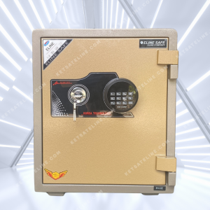 Két sắt chống cháy Eline EN-52E (khóa điện tử tròn led) - bản lề dày