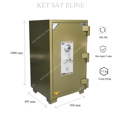 KÉT SẮT CHỊU LỰC YUNOS YNX-100C