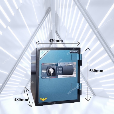 KÉT SẮT KHÓA HÀN QUỐC HOSAHNG HS-56E( KHÓA ĐIỆN TỬ)