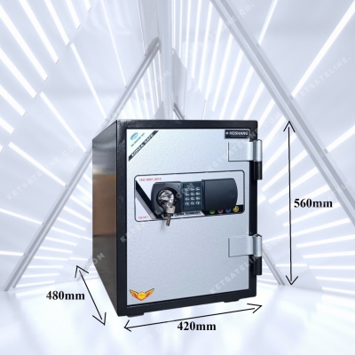 KÉT SẮT CHỐNG CHÁY HOSAHNG HS-56E( KHÓA ĐIỆN TỬ