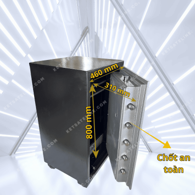 Két sắt chịu lực Money MNX-100C khóa cơ