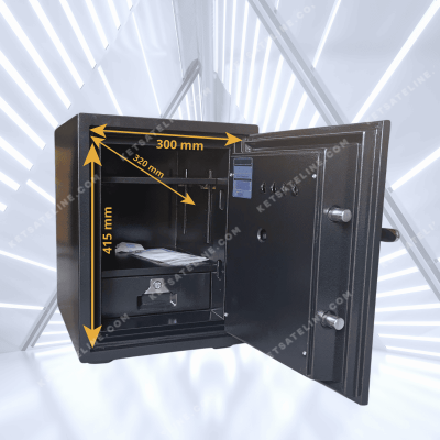 Két sắt chống cháy Eline ENS-56E (Khóa điện tử) tay nắm 