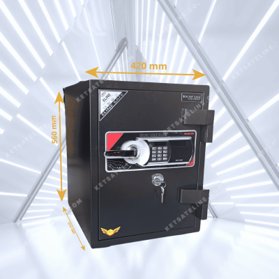 Két sắt chống cháy Eline ENS-56E (Khóa điện tử) tay nắm 