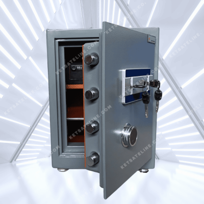 Két sắt chống cháy Eline ENS-600V8 (khóa vân tay kết nối được với điện thoại)