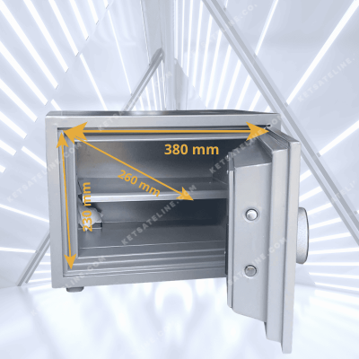 Két sắt chống cháy Hoshang HS-35V10 (Khóa vân tay kết nối được điện thoại)