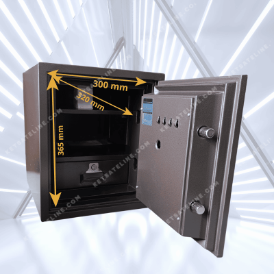 Két sắt chống cháy Hoshang HS-52E (khóa điện tử) có tay nắm 