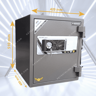 Két sắt chống cháy Hoshang HS-52F (Khoá vân tay, bản lề dày)
