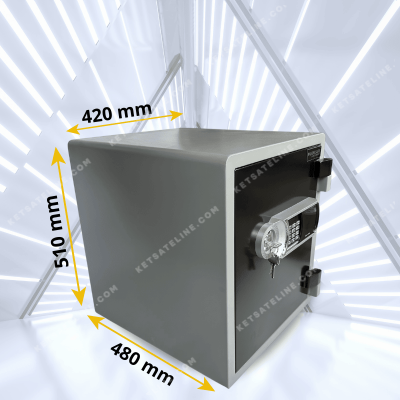 Két sắt chống cháy LION LNS-52E  ( KHÓA ĐIỆN TỬ)