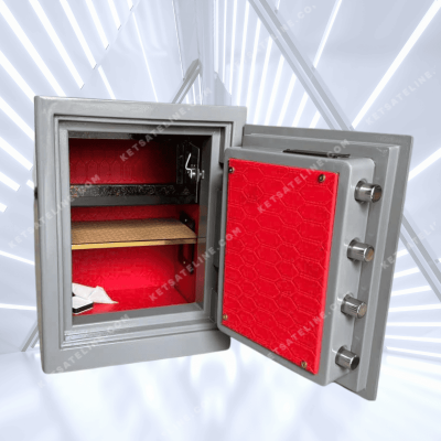 Két sắt chống cháy LION LNS-600V8 (khóa vân tay nối được điện thoại)