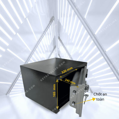 Két sắt chống cháy Money MNS-31C  (KHÓA CƠ)